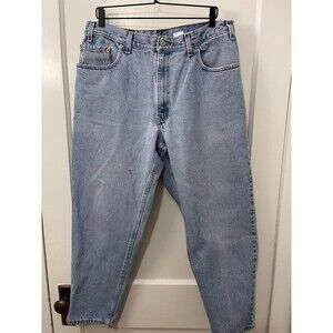 Vintage 90s Y2K Levi's 560 Loose Fit Tapered Leg Light Wash Jeans Men's 38 x 30
